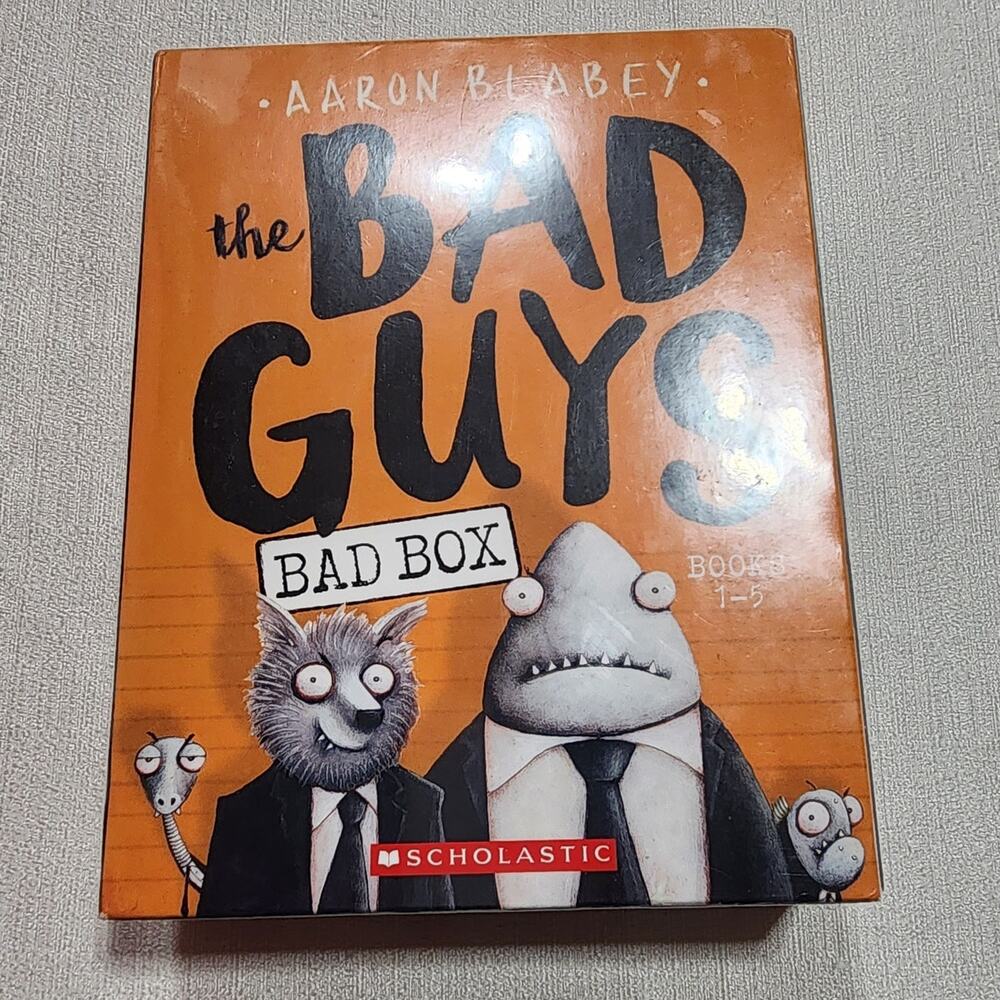 The big bad guys Bad box book set